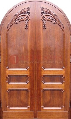 Металлическая арочная дверь ДА-9 в салон красоты в Бронницах