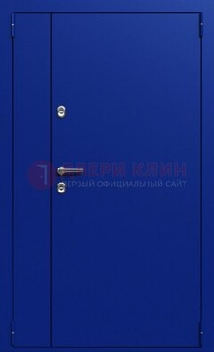 Синяя тамбурная дверь ДТМ-23 в Бронницах